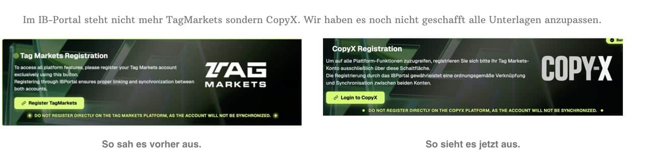 TagMarkets vs CopyX